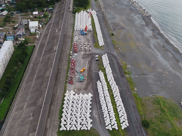 令和元年度 富士海岸蒲原第１工区離岸堤工事