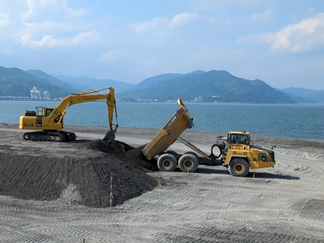 令和４年度［第34－K5040-01号］清水西海岸高潮対策工事（サンドリサイクル養浜工）